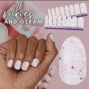 Color Street Nail Polish Strips: Cookies and Gleam